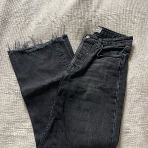 Reformation Straight Ankle Jeans